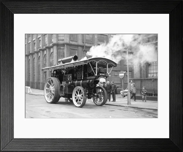 Framed Print : Burrell Showmans Road Locomotive Winston Churchill NR 965 Framed Print : Burrell Showmans Road Locomotive Winston Churchill NR 965