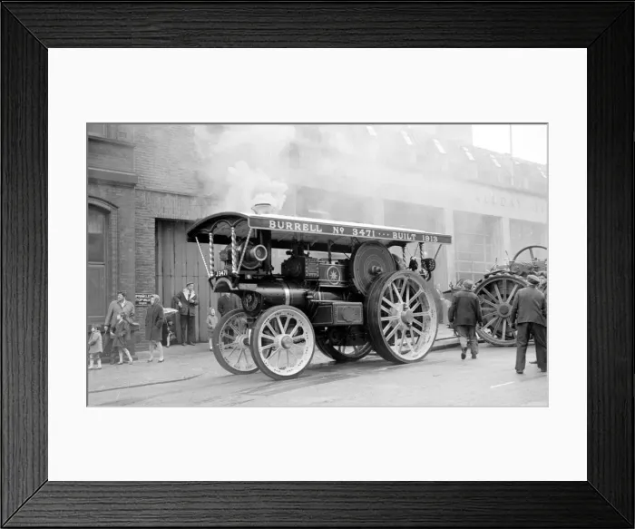 Framed Print : Burrell Showmans Road Locomotive The Rover J3471 Framed Print : Burrell Showmans Road Locomotive The Rover J3471