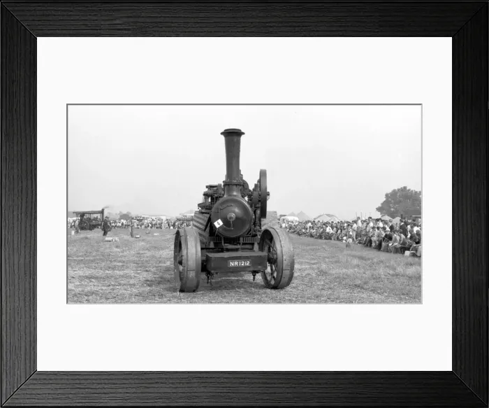 Framed Print : Fowler Ploughing Engine NR 1212 Framed Print : Fowler Ploughing Engine NR 1212