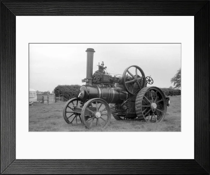 Framed Print : Clayton & Shuttleworth General Purpose Engine Red Admiral Framed Print : Clayton & Shuttleworth General Purpose Engine Red Admiral