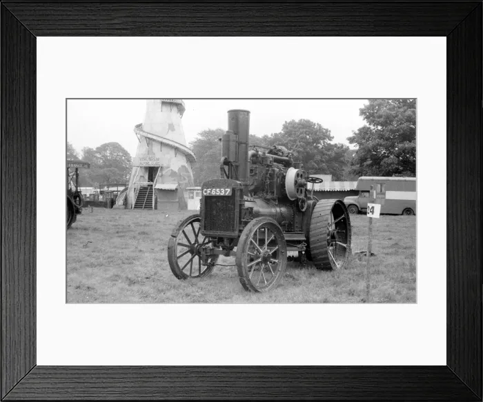 Framed Print : Walsh & Clark Ploughing Engine CF6537 Framed Print : Walsh & Clark Ploughing Engine CF6537