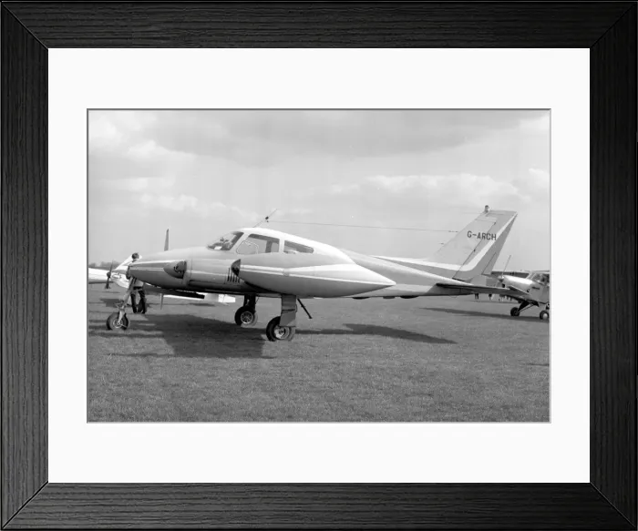 Framed Print : Cessna 310D G-ARCH Framed Print : Cessna 310D G-ARCH