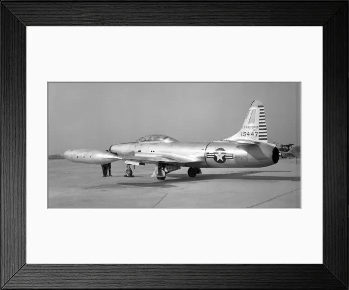 Framed Print : United States Air Force - Lockheed F-94B-5-LO Starfire Framed Print : United States Air Force - Lockheed F-94B-5-LO Starfire