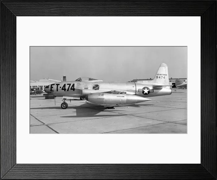 Framed Print : United States Air Force - Lockheed TF-80C-1-LO Shooting Star Framed Print : United States Air Force - Lockheed TF-80C-1-LO Shooting Star