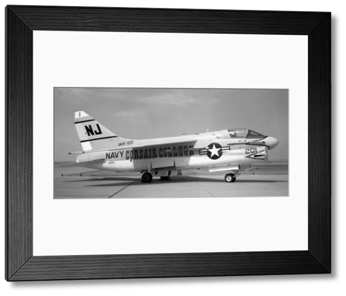 Framed Print : United States Navy - LTV A-7A Corsair 153214 Framed Print : United States Navy - LTV A-7A Corsair 153214