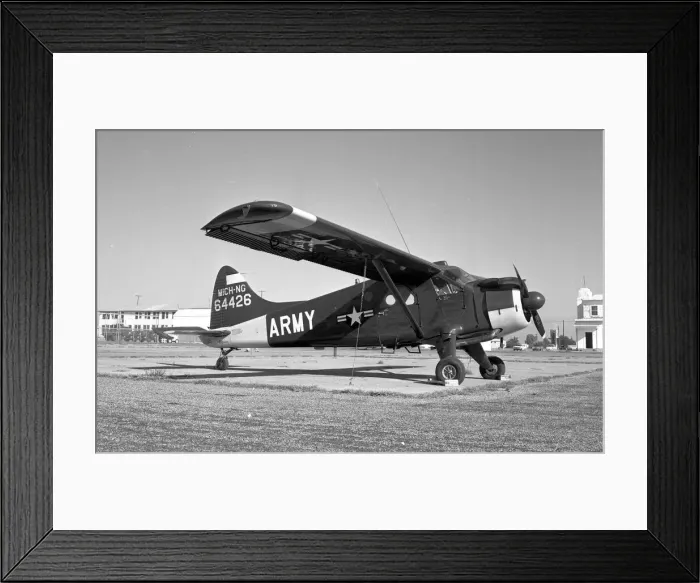 Framed Print : Michigan National Guard - de Havilland Canada U-6A Beaver Framed Print : Michigan National Guard - de Havilland Canada U-6A Beaver
