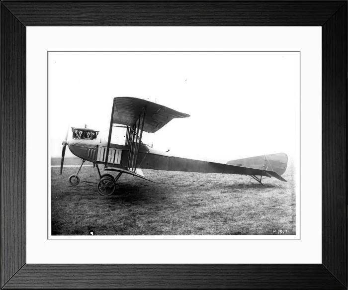 Framed Print : Unidentified biplane (Friedrichshafen?) Framed Print : Unidentified biplane (Friedrichshafen?)