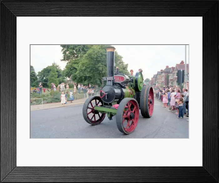 Framed Print : Fowler Ploughing Engine 14383, Prince