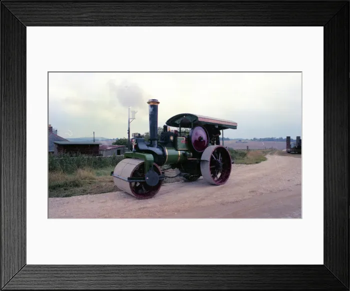Framed Print : Babcock & Wilcox Road Roller 4013, Brutus Framed Print : Babcock & Wilcox Road Roller 4013, Brutus