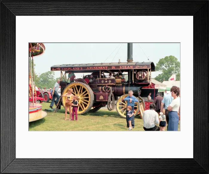 Framed Print : Fowler Showmans Road Locomotive 14862, Evening Star Framed Print : Fowler Showmans Road Locomotive 14862, Evening Star