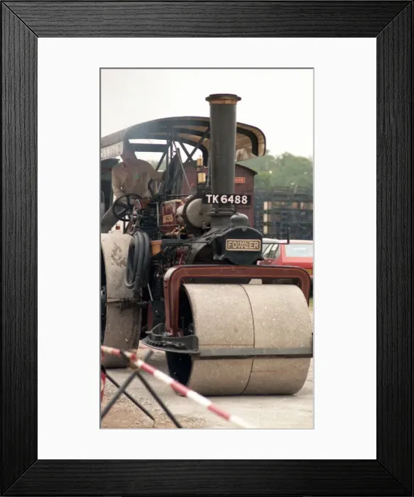 Framed Print : Fowler Road Roller 19049, Bacchus Framed Print : Fowler Road Roller 19049, Bacchus