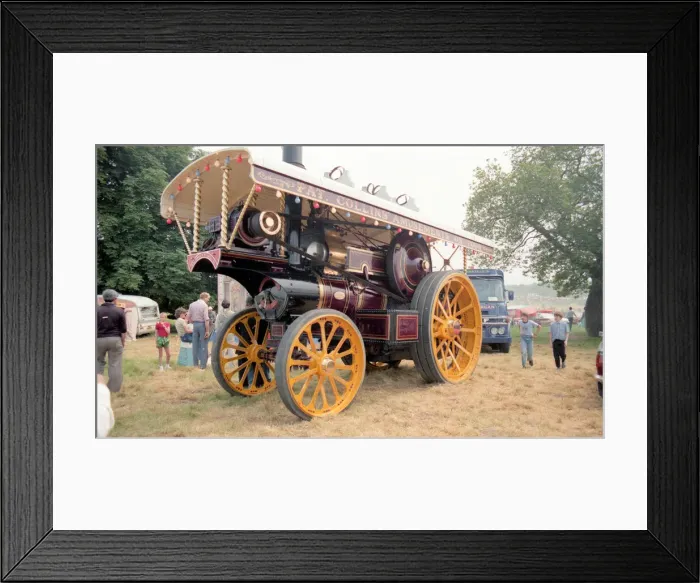 Framed Print : Fowler Showmans Road Locomotive 14862, Evening Star Framed Print : Fowler Showmans Road Locomotive 14862, Evening Star