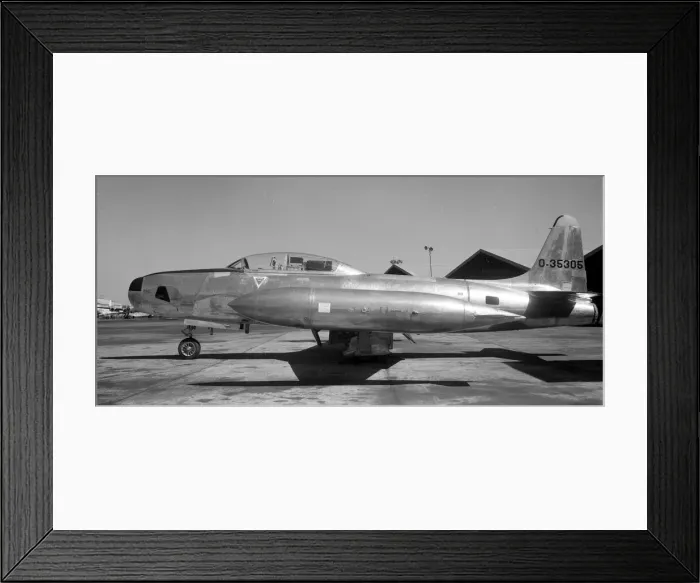 Framed Print : United States Air Force - Lockheed RT-33A-1-LO Shooting Star Framed Print : United States Air Force - Lockheed RT-33A-1-LO Shooting Star