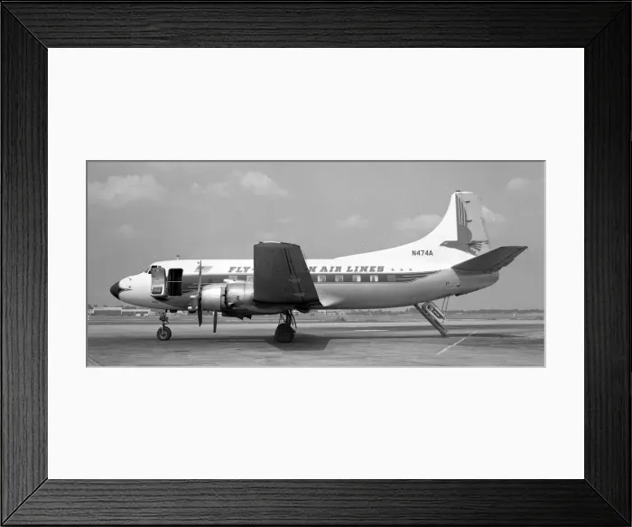 Framed Print : Martin 4-0-4 N474A Framed Print : Martin 4-0-4 N474A