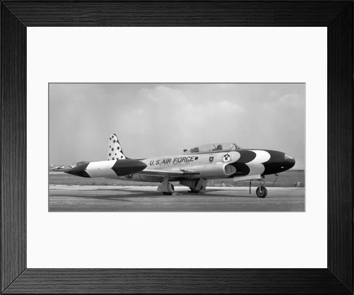 Framed Print : United States Air Force - Lockheed T-33A Shooting Star Framed Print : United States Air Force - Lockheed T-33A Shooting Star