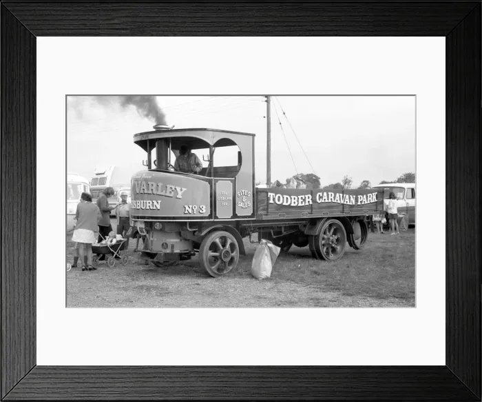 Framed Print : Fowler Wagon 19708, Pendle Prince Framed Print : Fowler Wagon 19708, Pendle Prince