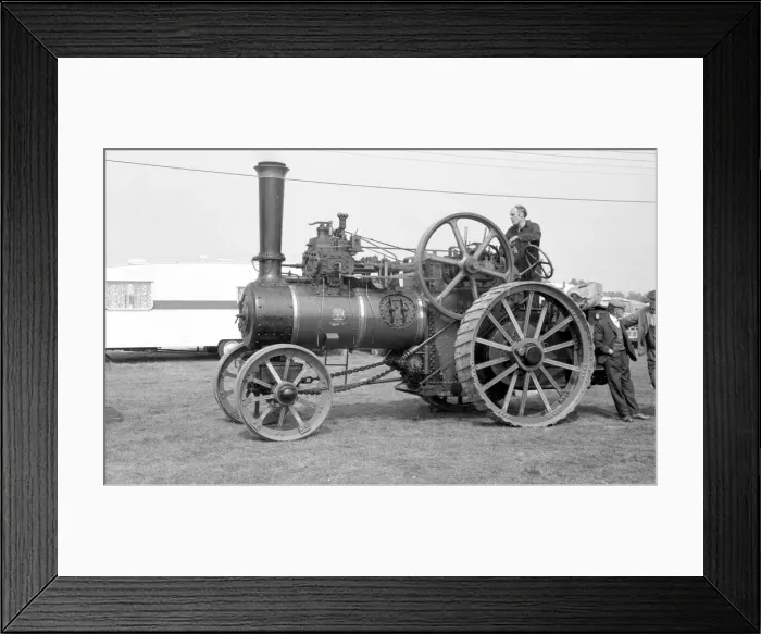 Framed Print : Ransomes Sims & Jefferies General Purpose Engine 35247 Framed Print : Ransomes Sims & Jefferies General Purpose Engine 35247