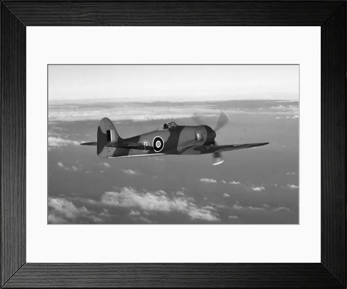 Framed Print : Hawker Fury prototype NX802