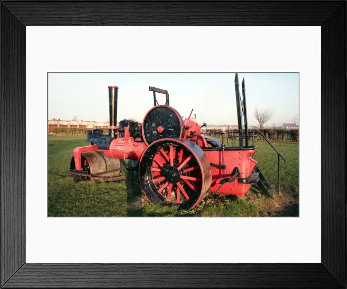 Framed Print : Aveling and Porter Road Roller 10510 Framed Print : Aveling and Porter Road Roller 10510