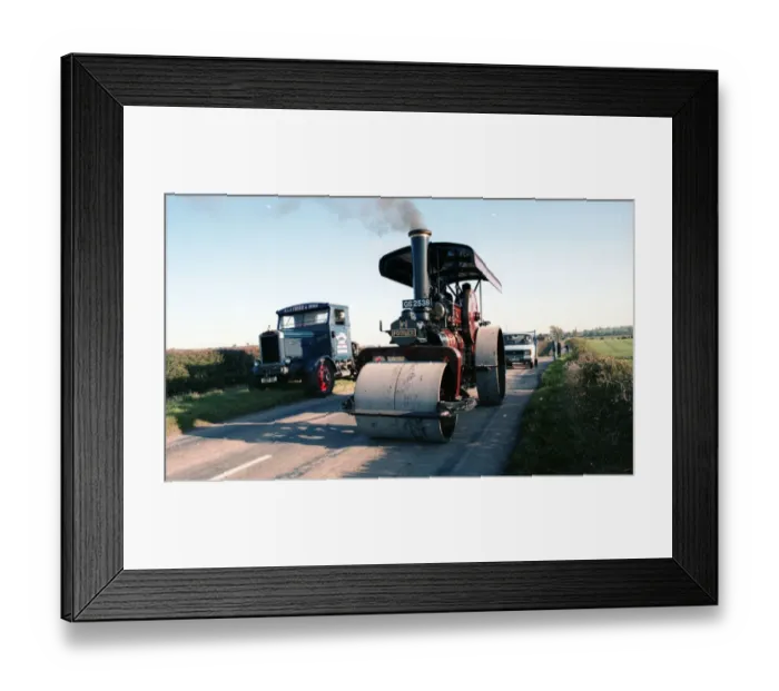Framed Print : Fowler Road Roller 18882, No. 1 Framed Print : Fowler Road Roller 18882, No. 1