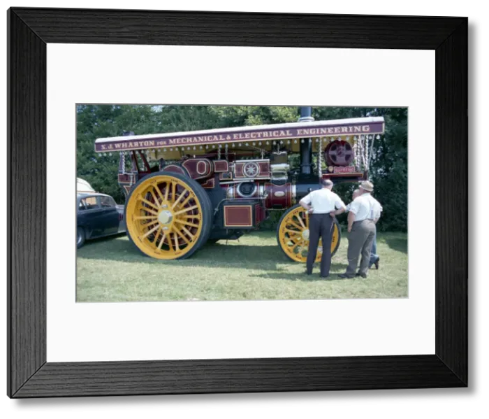 Framed Print : Fowler Showmans Road Locomotive 20223, Supreme Framed Print : Fowler Showmans Road Locomotive 20223, Supreme