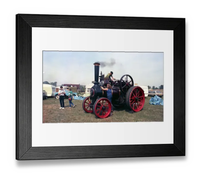 Framed Print : Allchin General Purpose Engine 1458, Jane