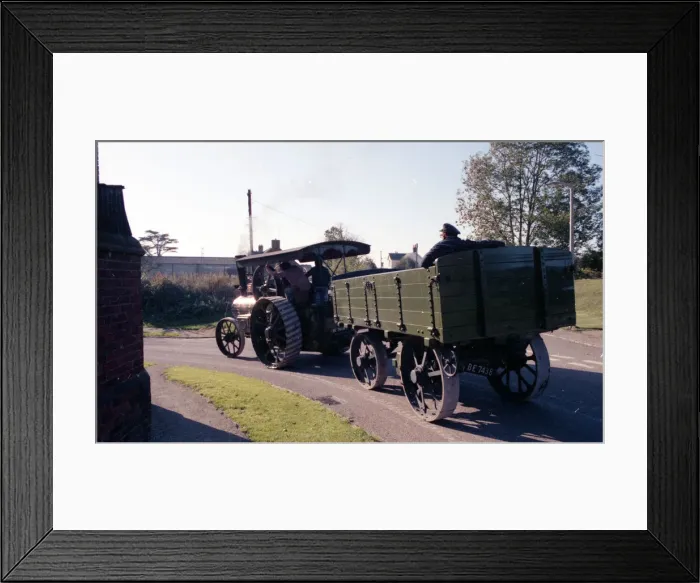 Framed Print : Ruston Proctor General Purpose Engine 35501, The Muddler Framed Print : Ruston Proctor General Purpose Engine 35501, The Muddler