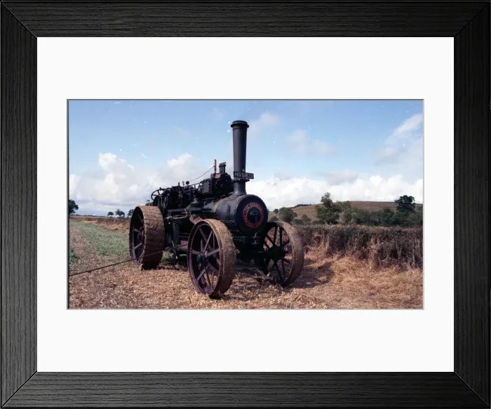Framed Print : Burrell Ploughing Engine Framed Print : Burrell Ploughing Engine