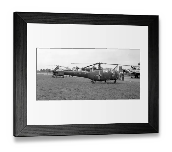 Framed Print : Sud-Aviation SE. 3160 Alouette III F-BLGX Framed Print : Sud-Aviation SE. 3160 Alouette III F-BLGX