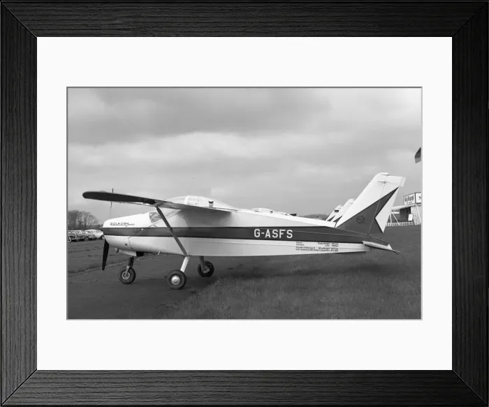 Framed Print : Bolkow Bo 208 Junior G-ASFS Framed Print : Bolkow Bo 208 Junior G-ASFS