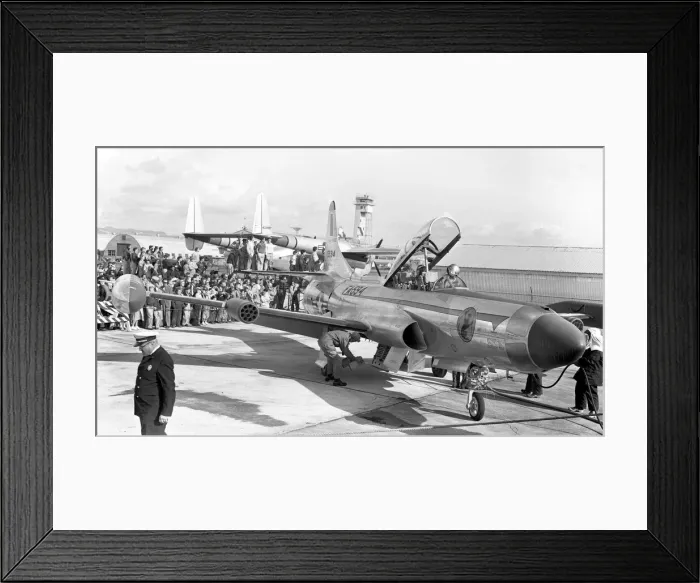 Framed Print : United States Air Force - Lockheed F-94C Starfire 51-5594 Framed Print : United States Air Force - Lockheed F-94C Starfire 51-5594