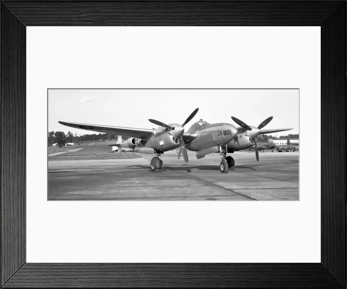 Framed Print : United States Air Force - Lockheed P-38J Lightning 43-29011 Framed Print : United States Air Force - Lockheed P-38J Lightning 43-29011