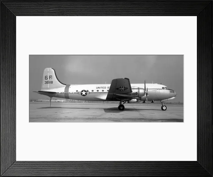 Framed Print : R5D Skymaster 39118 6F JAX Framed Print : R5D Skymaster 39118 6F JAX