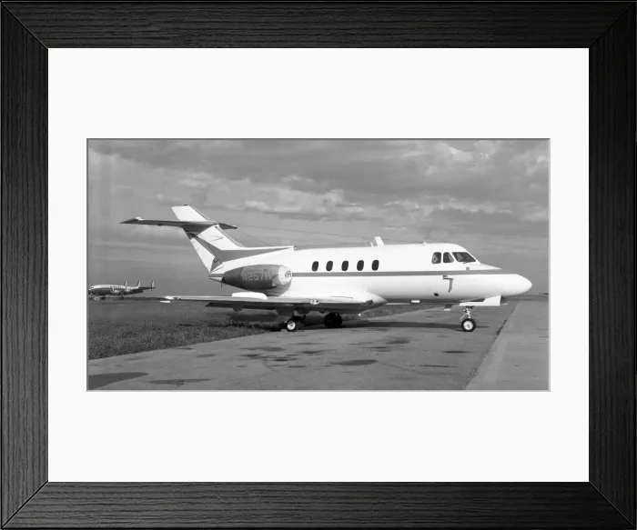 Framed Print : Hawker Siddeley HS-125-1A N257H Framed Print : Hawker Siddeley HS-125-1A N257H