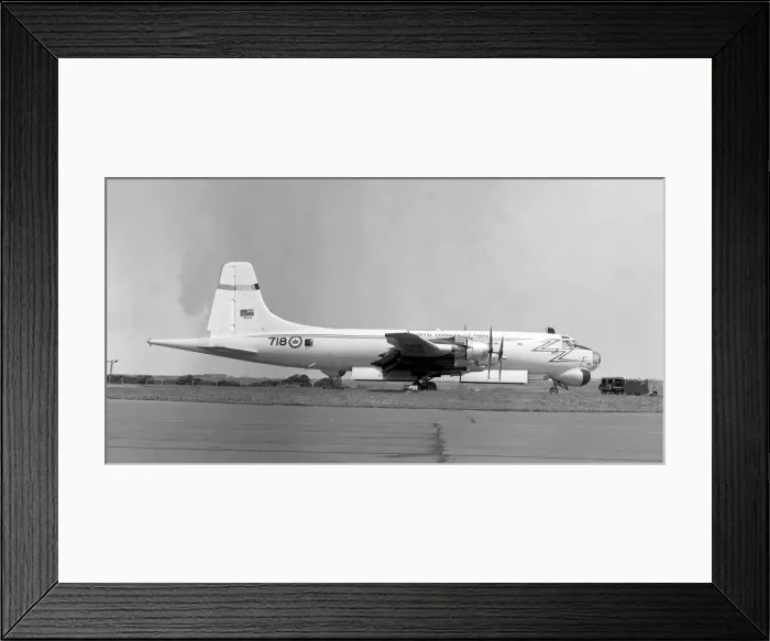 Framed Print : Royal Canadian Air Force - Canadair CL-28 Argus Mk. 1 20718 Framed Print : Royal Canadian Air Force - Canadair CL-28 Argus Mk. 1 20718