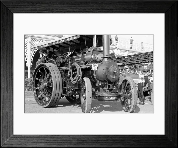 Framed Print : Fowler Road Locomotive 14754, Endeavour