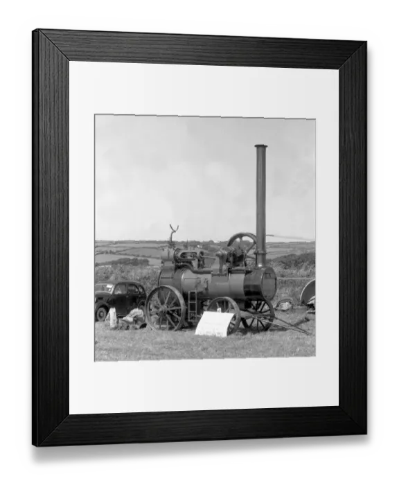 Framed Print : Garrett Portable Engine Framed Print : Garrett Portable Engine
