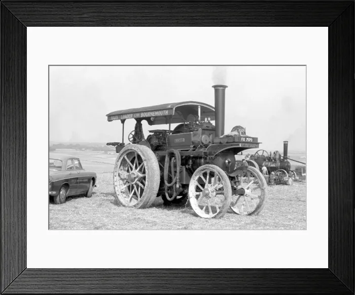 Framed Print : Fowler Road Locomotive 12255, Princess Framed Print : Fowler Road Locomotive 12255, Princess