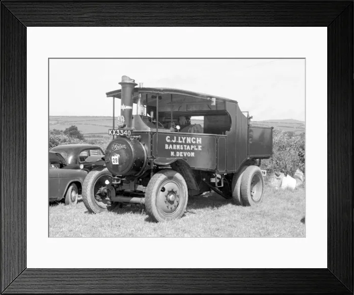 Framed Print : Foden Tractor 13454, Samantha Framed Print : Foden Tractor 13454, Samantha