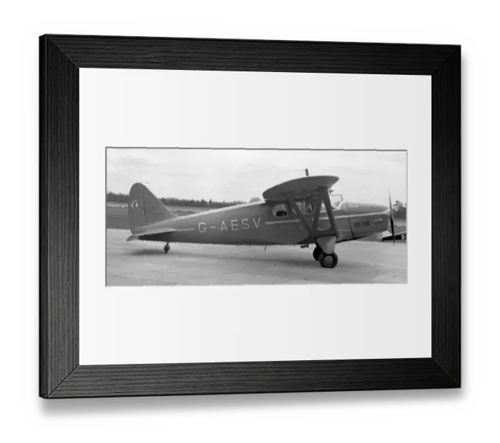 Framed Print : Heston Type 1 Phoenix G-AESV Framed Print : Heston Type 1 Phoenix G-AESV