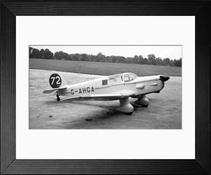 Framed Print : Percival Proctor 3 G-AHGA Framed Print : Percival Proctor 3 G-AHGA