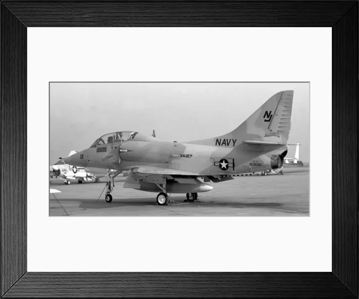 Framed Print : United States Navy - Douglas TA-4J 158719 Framed Print : United States Navy - Douglas TA-4J 158719