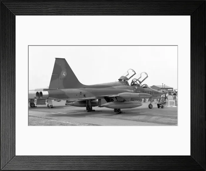 Framed Print : Royal Netherlands Air Force - Northrop NF-5B K-4021 Framed Print : Royal Netherlands Air Force - Northrop NF-5B K-4021
