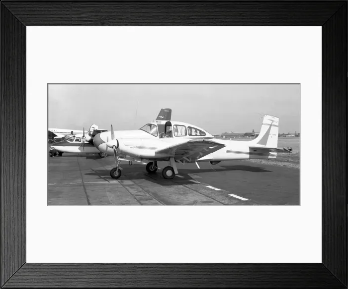Framed Print : Riley Twin Navion EC-WNM Framed Print : Riley Twin Navion EC-WNM