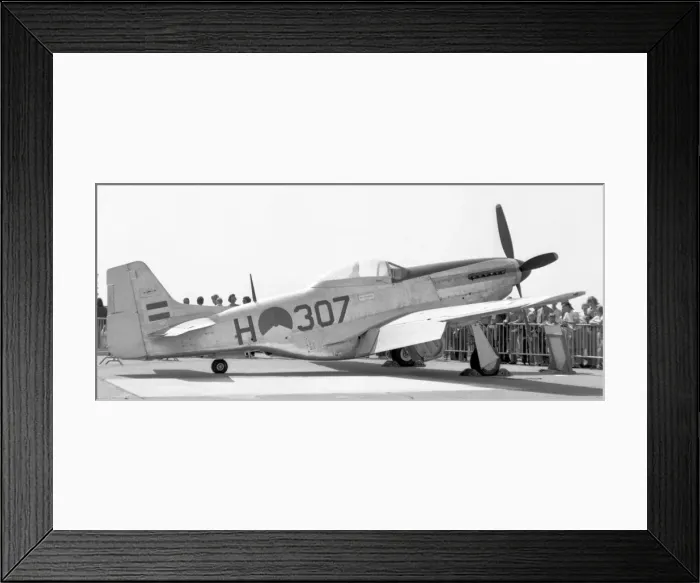 Framed Print : North American P-51K Mustang H-307 Framed Print : North American P-51K Mustang H-307