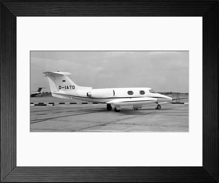 Framed Print : Learjet 23 D-IATD Framed Print : Learjet 23 D-IATD
