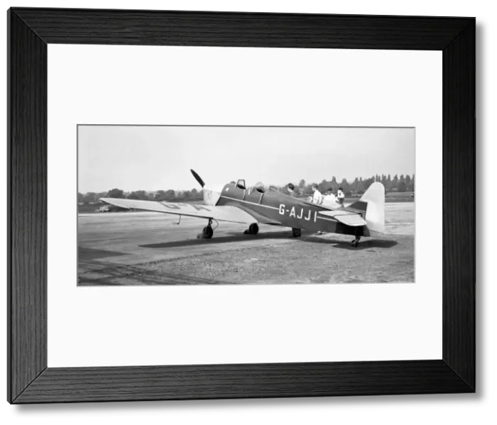 Framed Print : Miles M. 14A Hawk Trainer Mk. III G-AJJI Framed Print : Miles M. 14A Hawk Trainer Mk. III G-AJJI