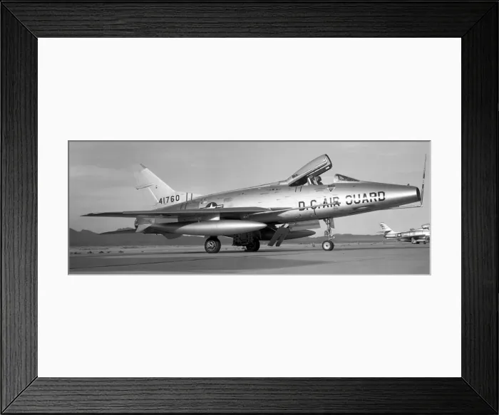 Framed Print : North American F-100C Super Sabre 54-1760 Framed Print : North American F-100C Super Sabre 54-1760