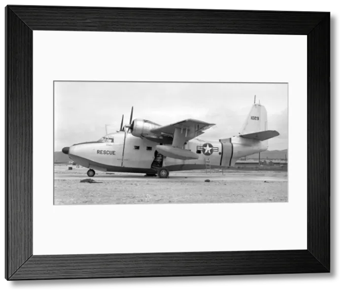 Framed Print : United States Air Force - Grumman SA-16A Albatross 51-0029 Framed Print : United States Air Force - Grumman SA-16A Albatross 51-0029