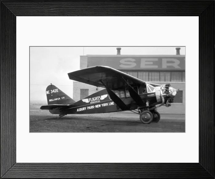 Framed Print : Bellanca CH NC342E
